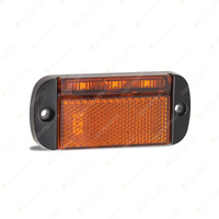 LED Autolamps Amber Side Direction Indicator Reflector Light 3 LED Lamp Bulk