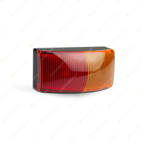 LED Autolamps Red/Amber Side Marker Light Black Base 3 LED Lamp Single Bulk