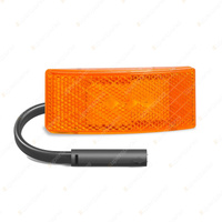 LED Autolamps Amber Side Marker Light Cable Plug & Connectors 3 LED Lamp Blister