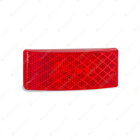 LED Autolamps Red Side Marker Light Inbullt Reflector 3M Tape 3 LED Lamp Bulk