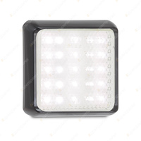 LED Autolamps White Reversing Light 12-24V 25 LED Lamp with Bracket Blister