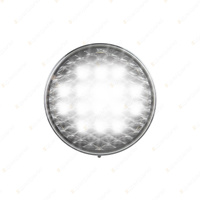 LED Autolamps White Reverse Light Clear Lens 12V 16 LED Lamp Blister