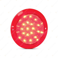 LED Autolamps Red Stop Tail Light Red Lens 21 LED Lamp 12-24V Blister