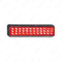 LED Autolamps Red Stop Tail Light 12-24V 36 LED Lamp Black Bracket Blister