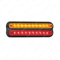 LED Autolamps Stop Tail Indicator Light Coloured Lens 12 Volt 12 LED Lamp