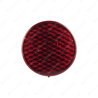 LED Autolamps Red Stop Tail Light Coloured Lens 12 Volt 8 LED Lamp Bulk