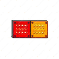 LED Autolamps Stop Tail Indicator Light 24 LED Lamp 12-24V Blister