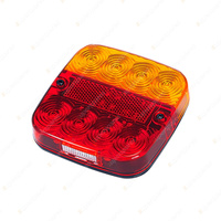 LED Autolamps Stop Tail Indicator Licence Light 12V 8 LED Lamp Bulk