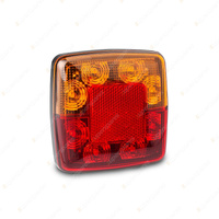 LED Autolamps Stop Tail Indicator Reflector Light 12V 8 LED Lamp Bulk Boxed