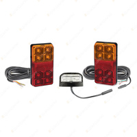 LED Autolamps Stop Tail Indicator Licence Reflector Light Twin Bulk Kit