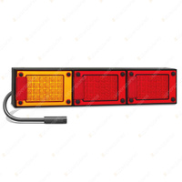 LED Autolamps Stop Tail Indicator Reflector Light with 6 Core Plug RHS