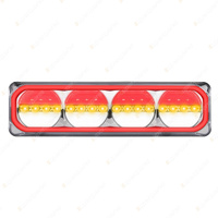 LED Autolamps Stop Tail Reverse Light Sequential Indicator Twin 52cm Blister