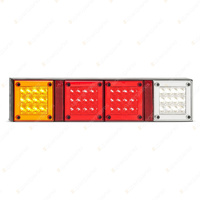 LED Autolamps Stop Tail Indicator Reverse Reflector Light Mini Jumbo 48 LED Lamp