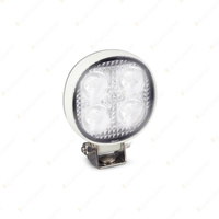 LED Autolamps Round Flood Reverse Light White 4 LED Lamp Bracket Single Blister