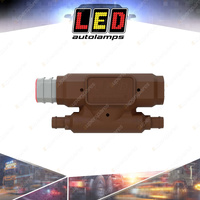 LED Autolamps Brown Dual Marker Light Splitter Heavy Duty Water Proof Bulk