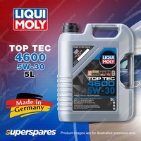 1 x Liqui Moly Top Tec 4600 5W-30 Low-Friction Engine Oil 5 Litre