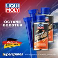 2 x Liqui Moly Octane Booster Fuel Additive for Petrol Engine 200ml