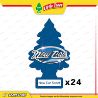 24 x Little Trees Big Tree New Car Scent Air Freshener - Car Truck Taxi Uber