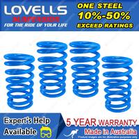 Front + Rear HD STD Coil Springs for Ford Falcon XE Sedan ESP S Pack 8Cyl 82-84