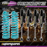 50mm Lift Kit Monotube Shock Coil Springs for Mazda BT-50 Series II Pickup