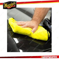 Meguiar's Supreme Shine Detailing Cloth 60cm x 40cm - Double-Sided Microfibre