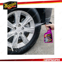 Meguiar's Hot Rims Wheel & Tire Cleaner 709ml - Unique Foaming Agents