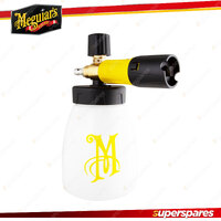 Meguiar's Megafoam Snow Cannon Anti-Topple 1L Bottle with Adjustable Wide Fan