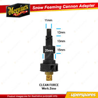 Meguiar's Snow Foaming Cannon Adapter - SNOWAL Fit Your Pressure Washer