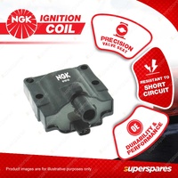 1 x NGK Ignition Coil for Lexus LS400 UCF10R UCF20R 4.0L V8 V DOHC MPFI 32V