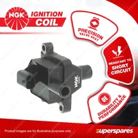 1 x NGK Ignition Coil for Alfa Romeo 147 2.0L 4Cyl 16V 110kW DOHC MPFI 2001-2009