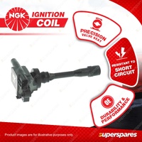 1 x NGK Ignition Coil for Mitsubishi Outlander ZE Pajero QA 1.8L 2.0L 2.4L 4Cyl