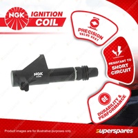 1 x NGK Ignition Coil for Citroen C5 C6 3.0L V6 DOHC MPFI 24V ES9J4S 2001-2008