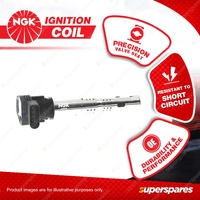 1 x NGK Ignition Coil for Skoda Octavia 1Z Superb 3T Yeti 5L T4 1.2L 1.8L 2.0L