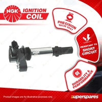 1 x NGK Ignition Coil for Alfa Romeo 159 Brera 3.2L V6 DOHC MPFI 191kW 2006-2011