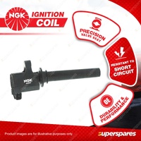 1 x NGK Ignition Coil for Ford Escape BA ZA ZB ZC 3.0L V6 DOHC MPFI 24V 01-06