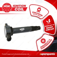 1x NGK Ignition Coil for Mitsubishi ASX XA XB XC XD Lancer CJ CF CY Outlander ZG