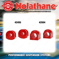 Nolathane Sway bar mount bush kit for BMW 5 SERIES E34 4/6CYL 9/1988-12/1996