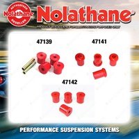 Nolathane Spring bush kit for CHRYSLER VALIANT CL CM 6/8CYL 11/1976-1981