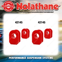 Nolathane Sway bar mount bush kit for FORD BRONCO 3RD GEN 6/8CYL 4WD 1982-1987