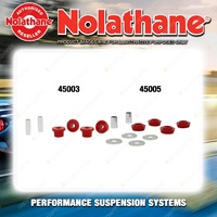 Nolathane Control arm lower bush kit for FORD CORTINA MK2 4CYL 10/1966-1970