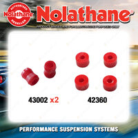 Nolathane Shock absorber bush kit for FORD COURIER PE PF PG 4CYL 2WD 1999-2004