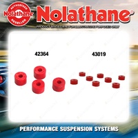 Nolathane Sway bar link bush kit for FORD ECONOVAN SA 4CYL 2WD 6/1979-4/1984