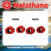 Nolathane Sway bar mount bush kit for FORD FAIRLANE AU 6/8CYL 3/1999-12/2002