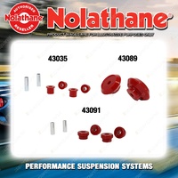 Nolathane Shock absorber bush kit for FORD FAIRLANE NF NL 6/8CYL 3/1995-12/1999