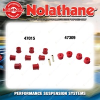 Nolathane Spring eye shackle bush kit for FORD FALCON FG FGX Leaf Rear ute cab