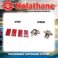 Nolathane Spring saddle & bush kit for FORD FALCON XA XB XC 6/8CYL 1972-2/1979