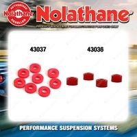 Nolathane Shock absorber bush kit for FORD FALCON XE XF 6/8CYL 10/1982-10/1987