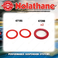 Nolathane Spring pad bush kit for FORD FALCON XE XF Coil Spring Rear sedan 8CYL