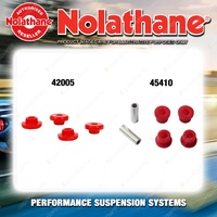 Nolathane Control arm lower bush kit for FORD FESTIVA WB WD 4CYL 1/1994-12/1997