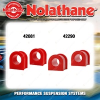 Nolathane Sway bar mount bush kit for FORD LASER KA KB 4CYL 3/1981-12/1985